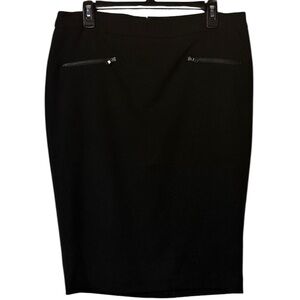 Elegant Black Pencil Skirt